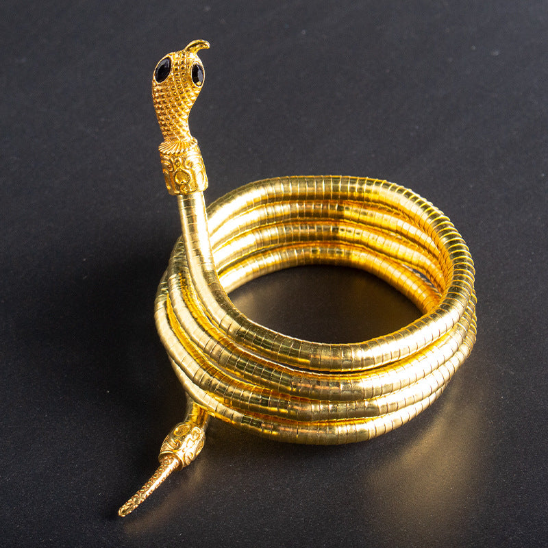 Men's New Necklace Women's Versatile High-end European and American Style Jewelry ins Minimalist Snake Bone Chain Snake Necklace