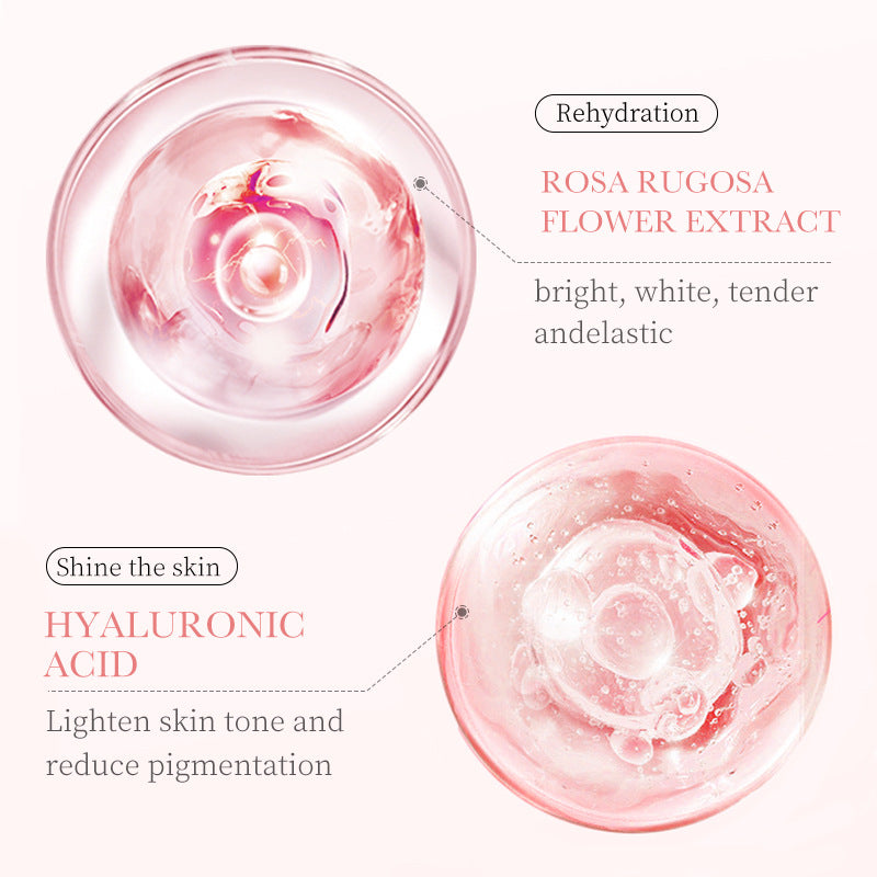 BIOAOUA Rose Hyaluronic Acid Moisturizing Six-piece Set Hydrating skin care product set  wholesale