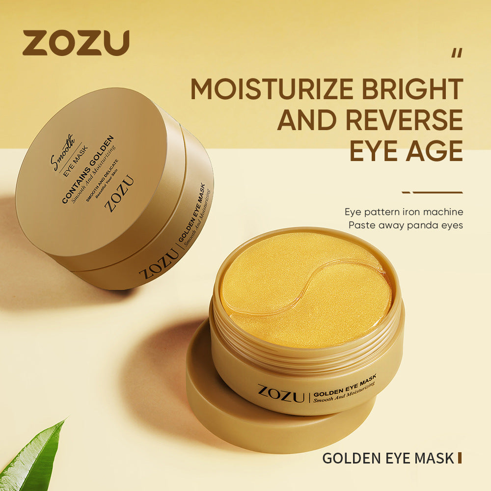 Full English Eye Mask ZOZU Golden Avocado Moisturizing and Hydrating   foreign trade skincare products live wholesale