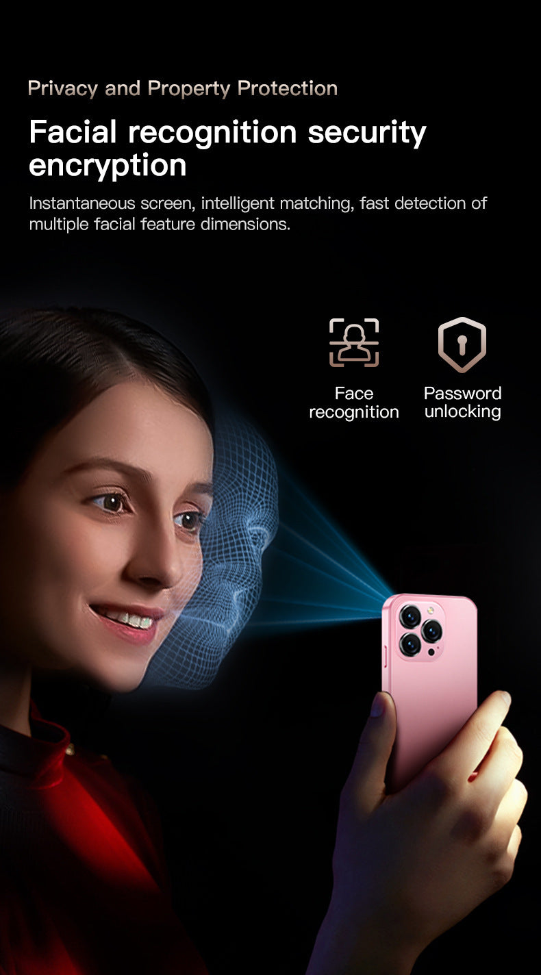 M16 PRO Hot Sale Smart Mini Phone4.0Inch Screen Dual SIM Ultra-Thin Quad-Core Backup Phone Foreign Language