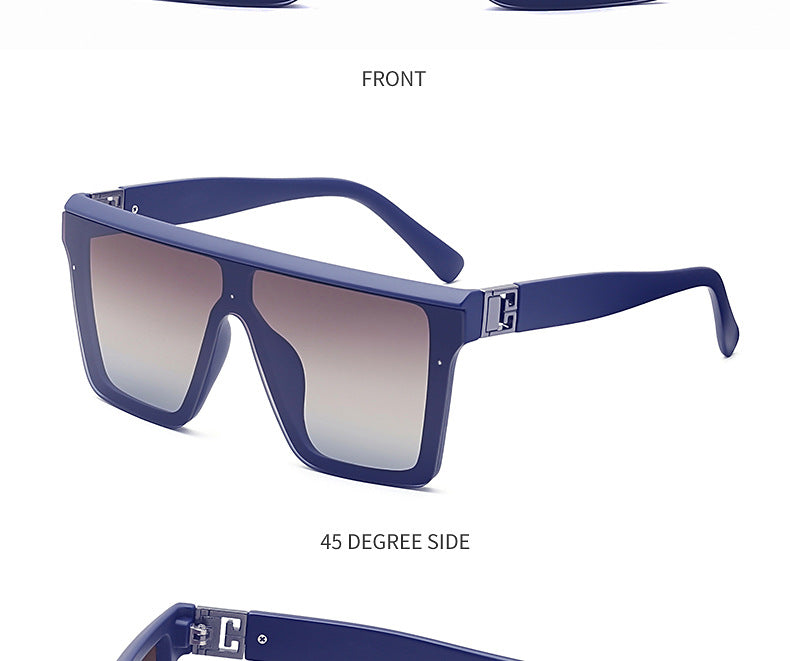 2025New Fashion Sunglasses for Women, Internet Celebrity Style, Large Square Frame Sunglasses for Men, Trendy sunglasses