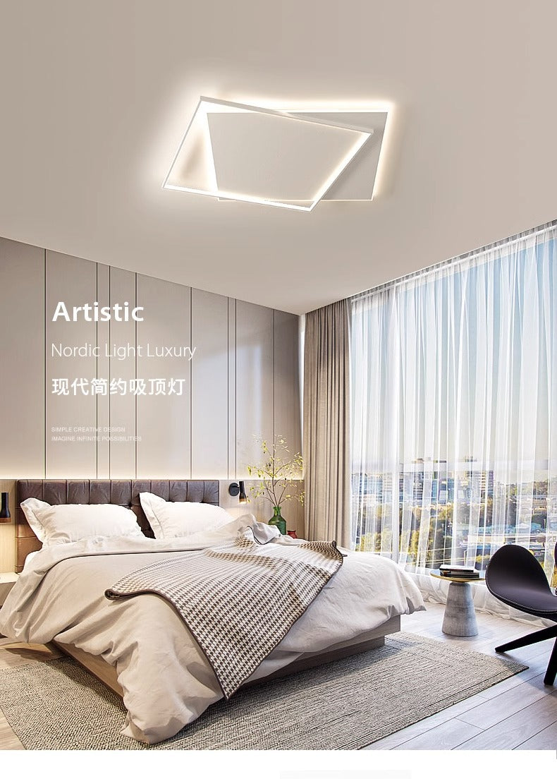 LED Ceiling Bedroom Light Internet Celebrity Light Luxury Living Room Light Simple Modern Elegant Room Study Dining Room Balcony Lighting