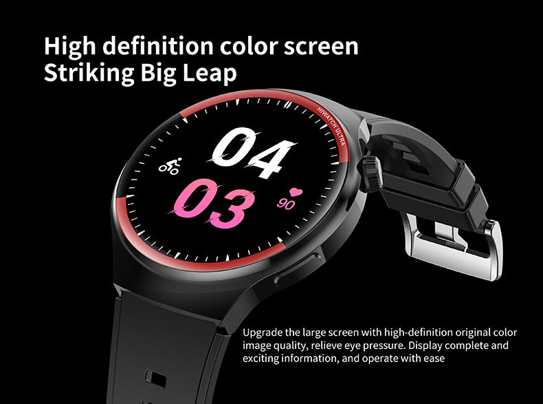 Watch4 Pro+Smart Watch1.52inch Bluetooth Call Heart Rate Blood Oxygen Message Reminder Sports Watch