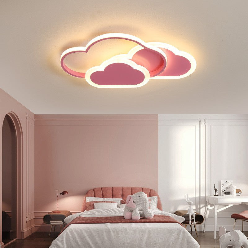 Cloud Lamp Kindergarten Boys Girls Children's Room Lamp Modern Minimalist Iron Art Bedroom Lamp Ceiling Lamp led Lamp