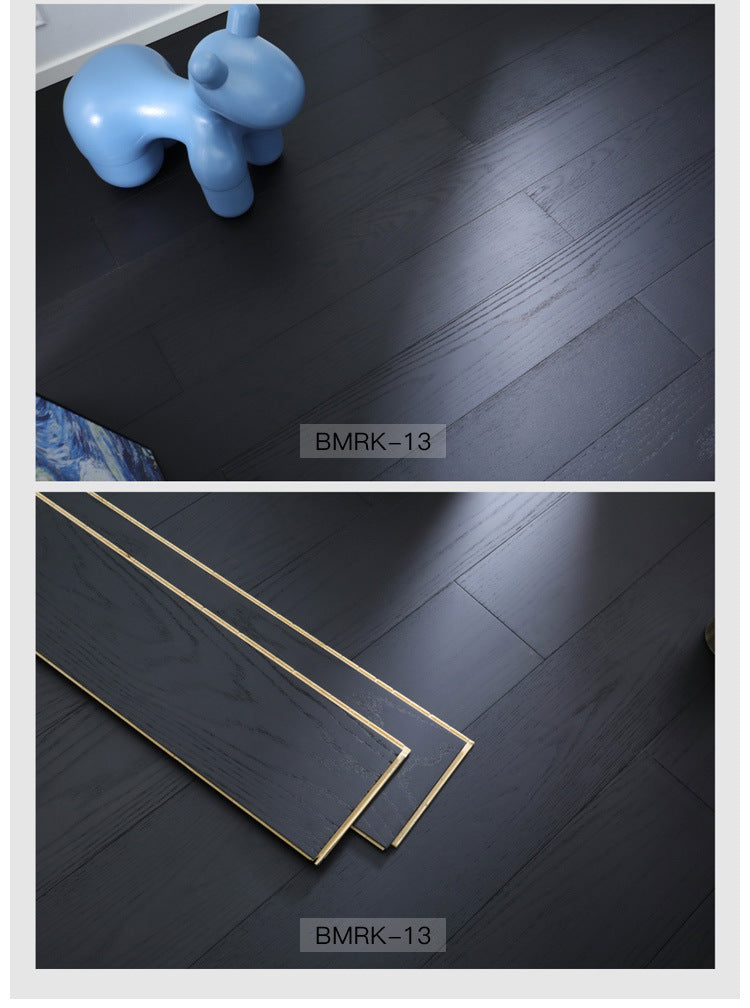 1.9North American Oak AB3.0mm Pure Three-Layer Solid Wood Composite Flooring, Floor Heating, Moisture-Proof, Locking Three-Layer Flooring