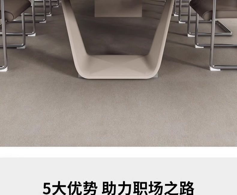 Conference Table Training Office Furniture Long Table Rectangular Table Office Large Simple Modern Meeting Table and Chair Set