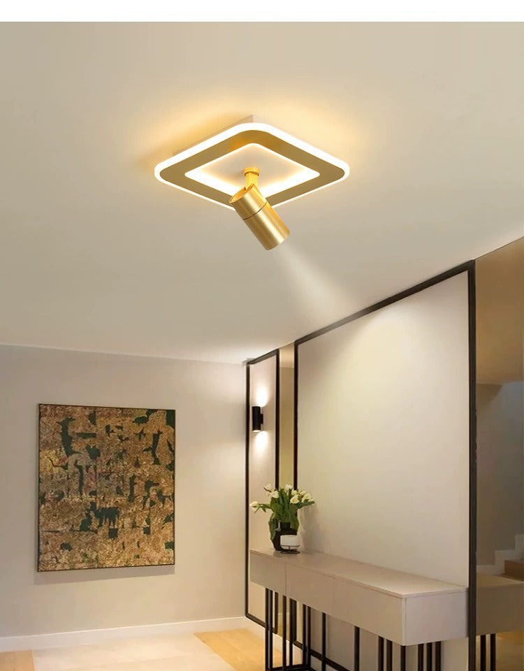 Aisle Light Corridor Light Luxury Balcony led Lamp Creative Background Wall Spotlight Simple Modern Cloakroom Ceiling Lamp