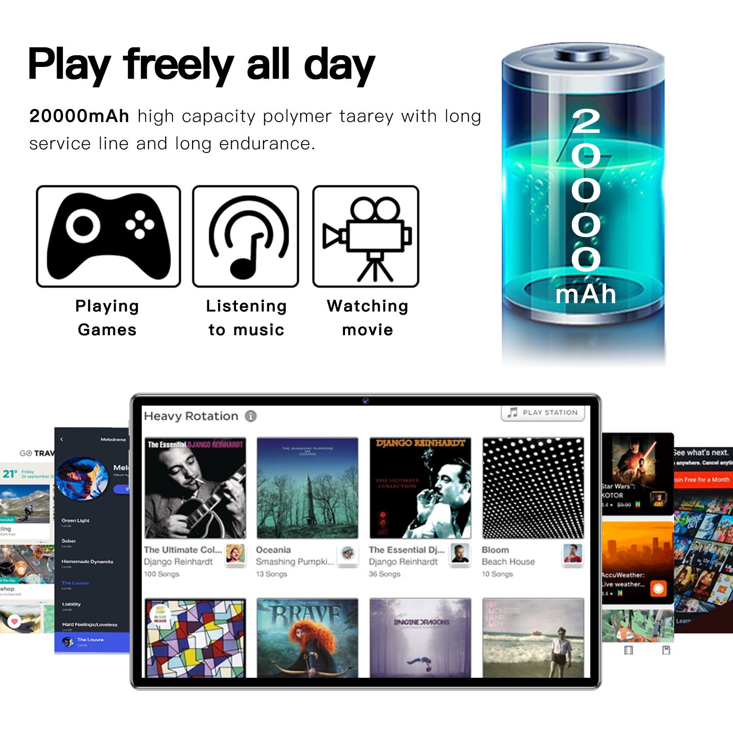 P60 Pro Android Smart Tablet PC16+512G Exclusively for Overseas E-commerce(Popular)