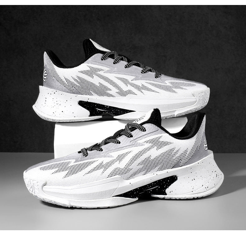 Basketball Shoes New Mesh Breathable Anti-Slip Practical Cushioning Rebound Sneakers Fashion Trend Lightweight Sports Shoes