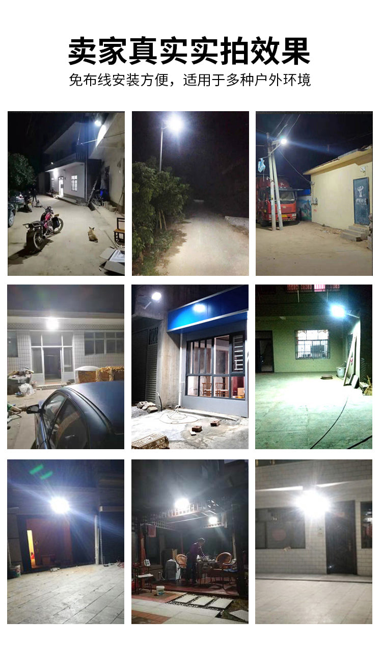 LED Solar Light 300W500W600W1000W Outdoor IP Waterproof Automatic Light up at Dusk Garden Street Light