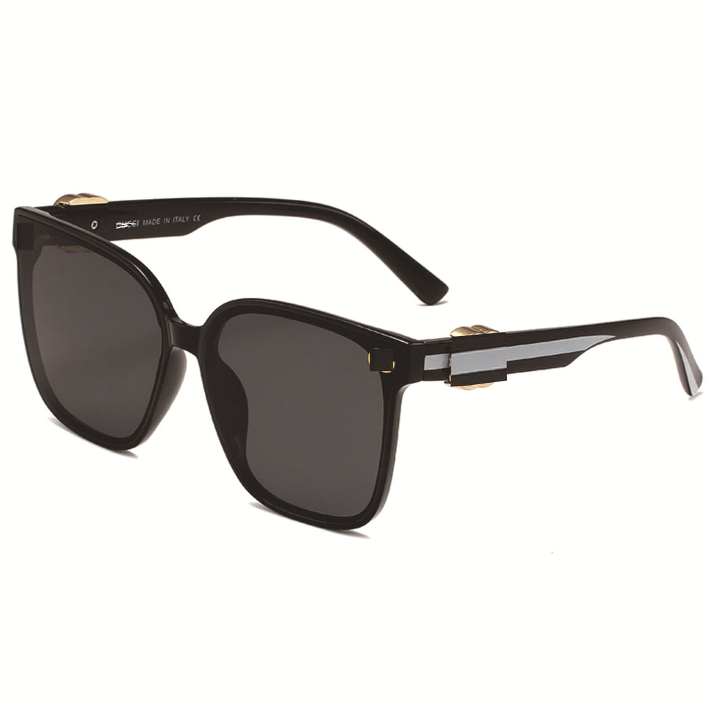 3716New Fashion Large Frame Sunglasses for Women Nylon Lens Sunglasses Internet Celebrity Street Style Face Slimming Driving Sunshade