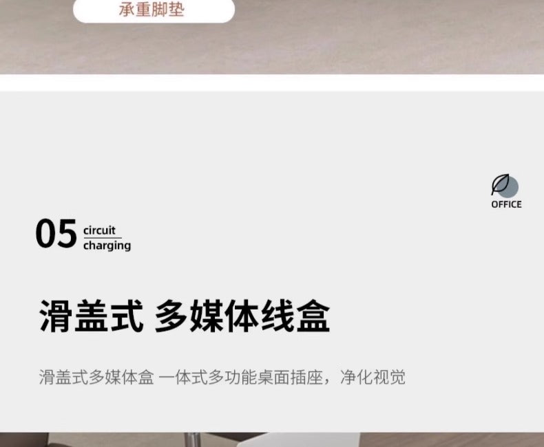 Conference Table Training Office Furniture Long Table Rectangular Table Office Large Simple Modern Meeting Table and Chair Set