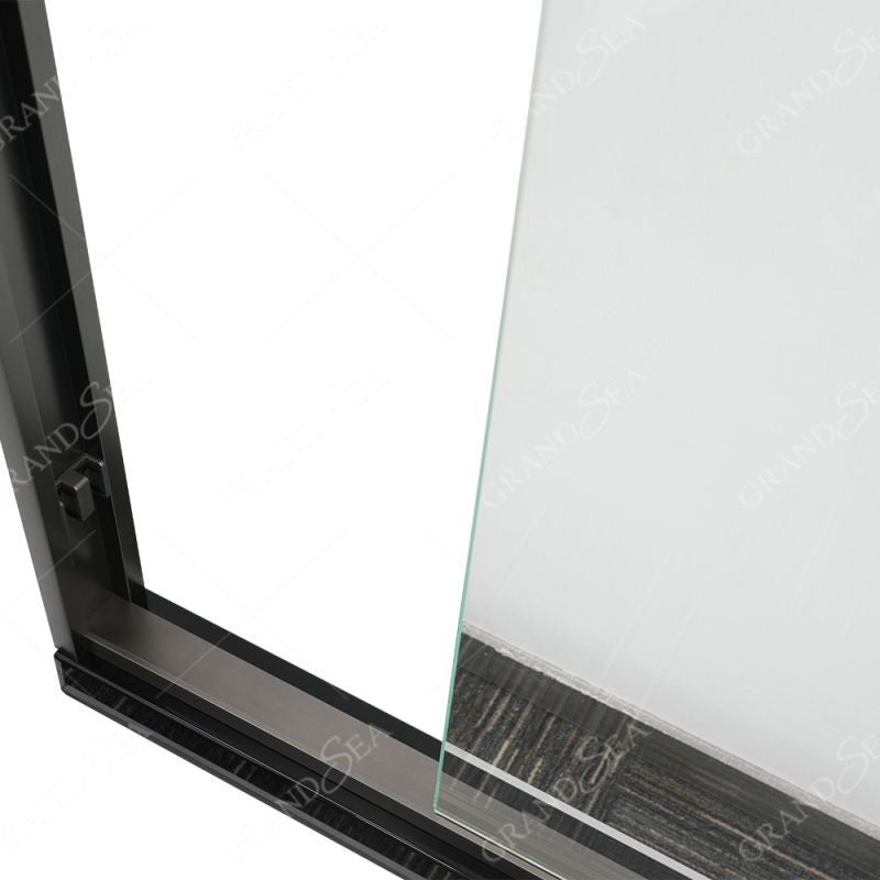 Hot Sale Entry Easy Sliding Shower Door Frameless 8mm Tempered Glass Shower Room