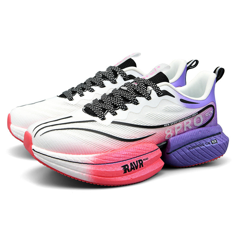 Red Rabbit8pro Carbon Plate Running Shoes Autumn Mesh Ultra-light Breathable Sports Shoes Men and Women Couples All-match Casual Running Shoes