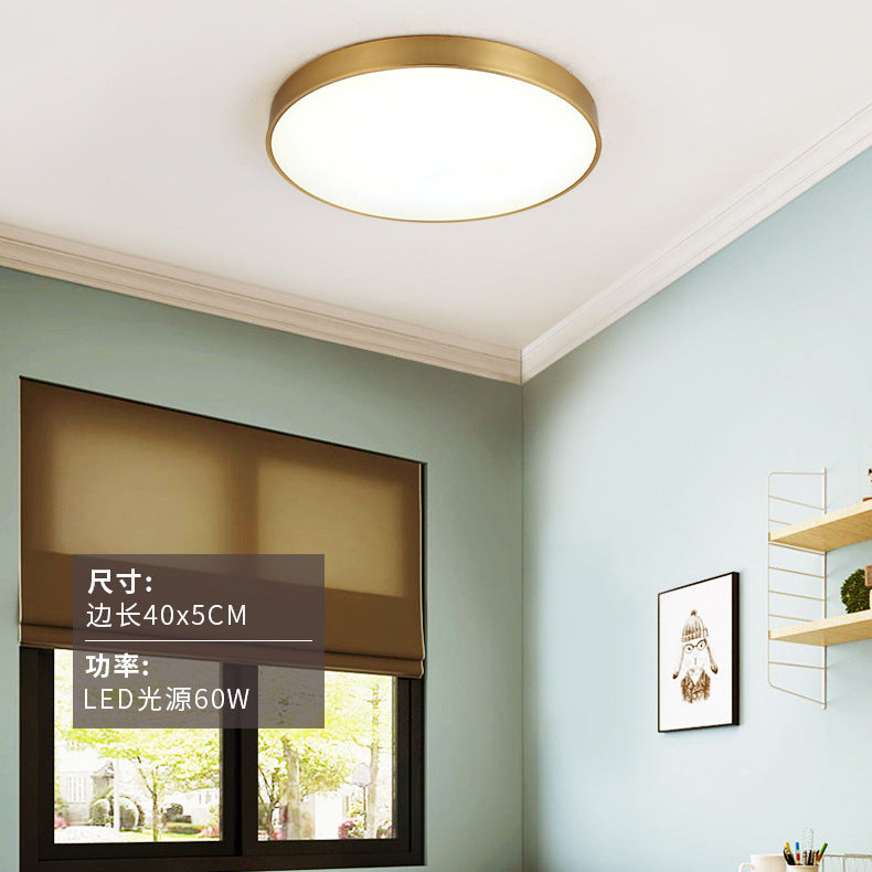 Modern simple personality square living room lamp Nordic Creative Home Use led Bedroom Ceiling Light Zhongshan Lighting Fixtures