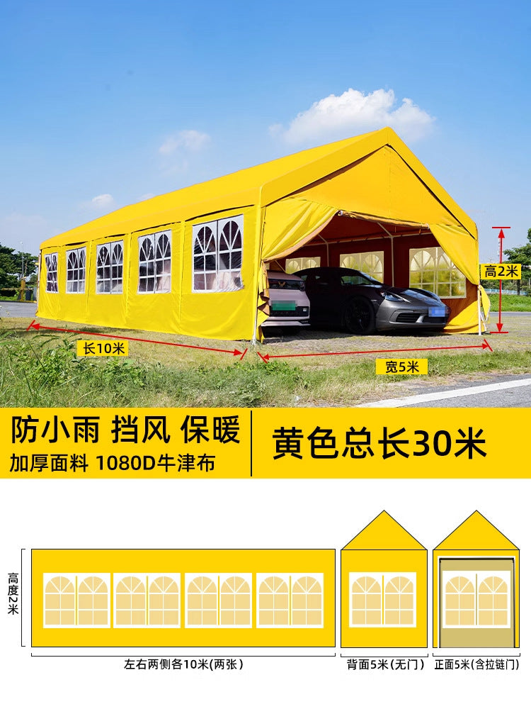 Camping Internet Celebrity Market Stall Tent Cover Thickened Windproof Rainproof Coldproof Outdoor Windproof Cloth Distribution and Dropshipping