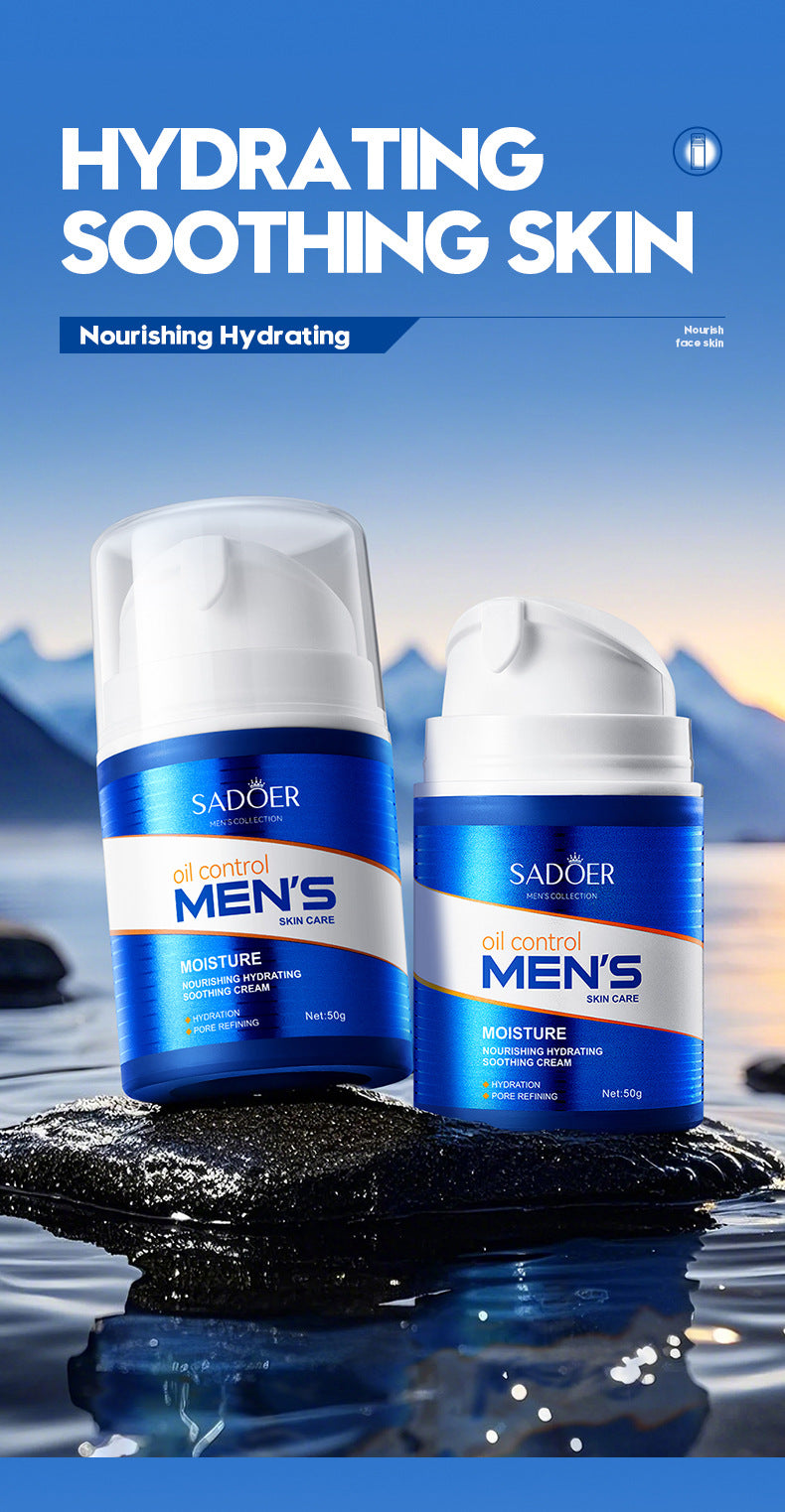 Cross-border Men's Face Cream Hydrating Moisturizing Cream Cross-Border Face Cream Export Manufacturer Wholesale