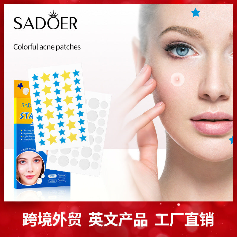 Acne patch SADOER Acne Removal and Repair Patch Colorful Student Acne Treatment Cross-Border Foreign Trade Factory Direct Sales