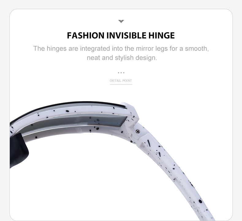 Outdoor Cycling Windproof Sunglasses for Men and Women, European and American Style One-piece Mountaineering Polarized Sunglasses Wholesale sunglasses