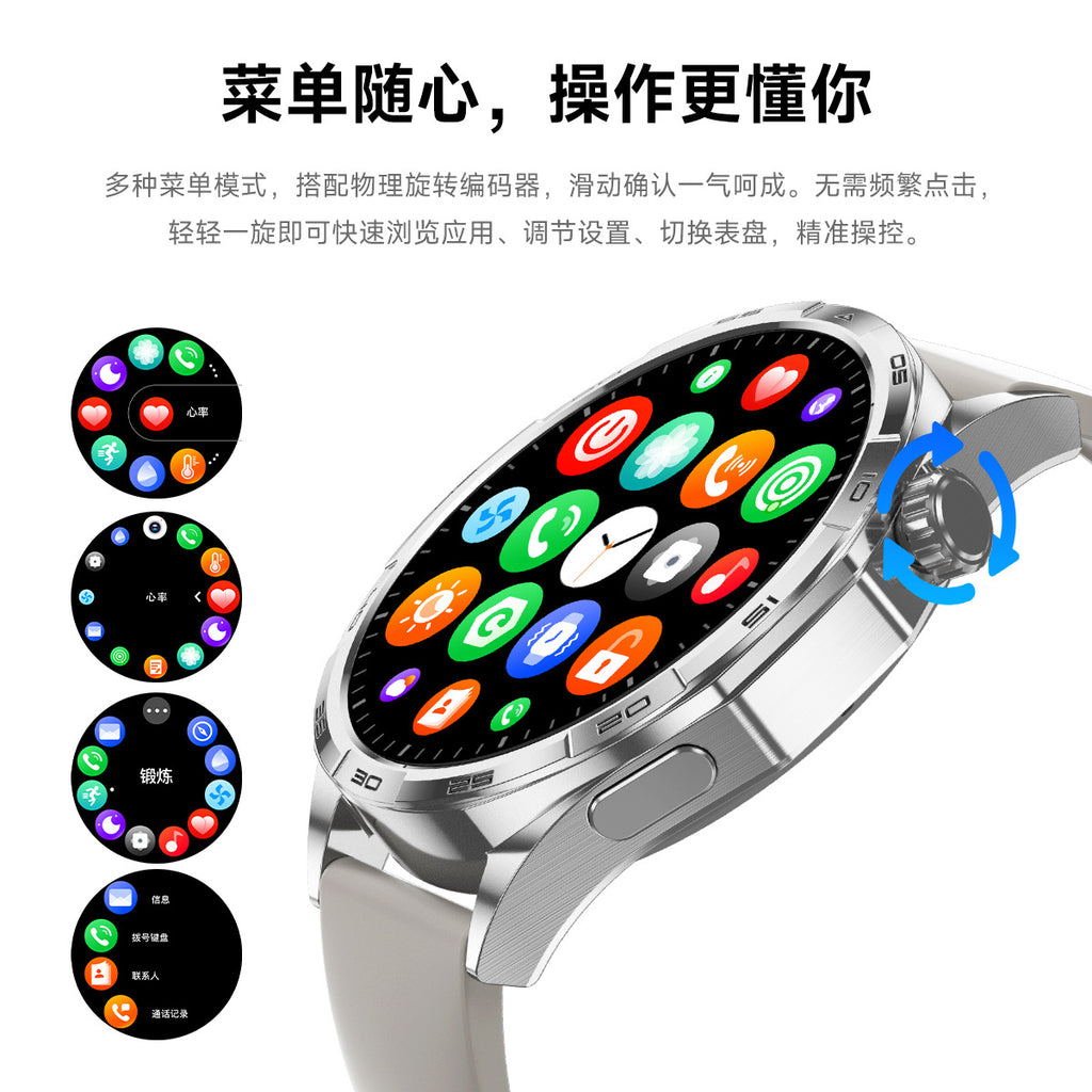 Watch6 Pro Smart Watch1.52inch Bluetooth Call, Heart Rate Monitor, Pedometer, Sleep, Message Reminder, Sports