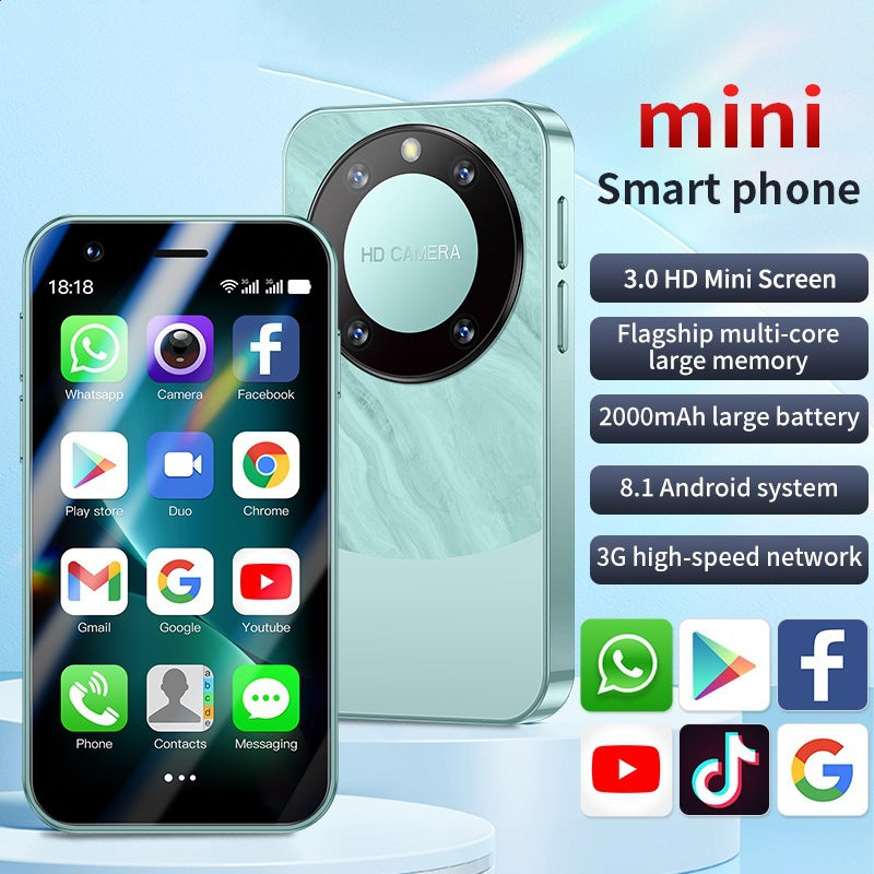 Smartphone F8 PRO MAXX Mini Student Backup Device to Combat Internet Addiction3.0Touch Screen3G Smartphone