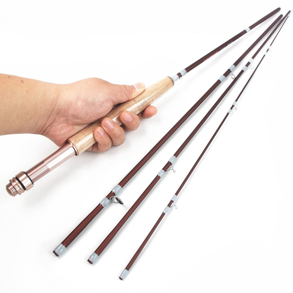 Fly Rod5/6#Fly fishing rod carbon ultra-light4Jie Xixiu Fishing Rod European and American Popular Fishing Gear Manufacturer Wholesale