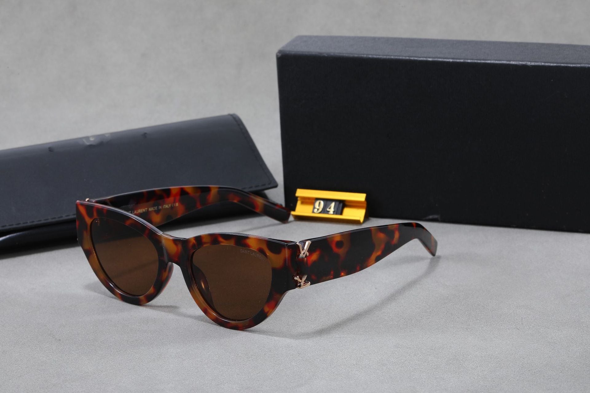 Latest YS Cat Eye Yangshulin Luxury Brand Men's and Women's Sunglasses High-Quality Gradient Color Hot-Selling Sunglasses