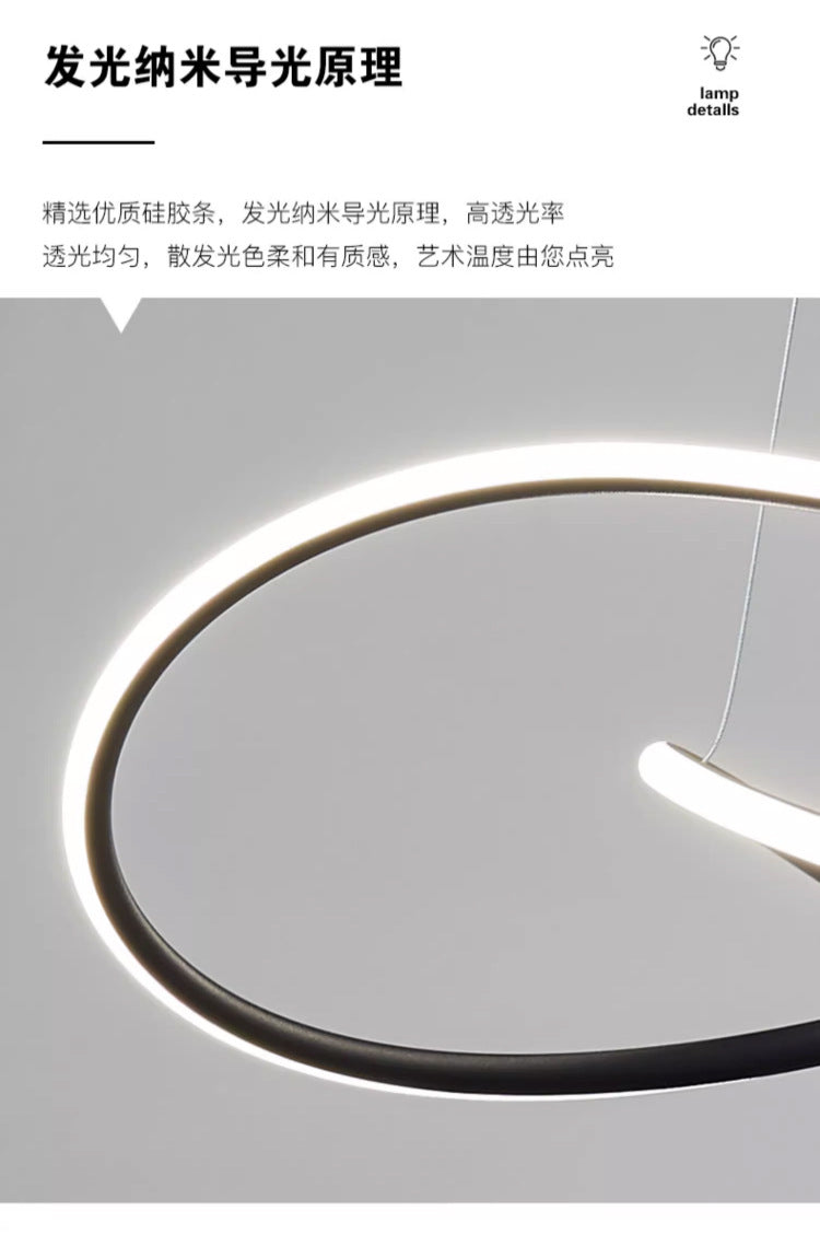 Restaurant Pendant Light Modern Minimalist Dining Room Table Lamp Bar Counter Internet Celebrity Bedroom Pendant Light2025New Model Zhongshan Lighting