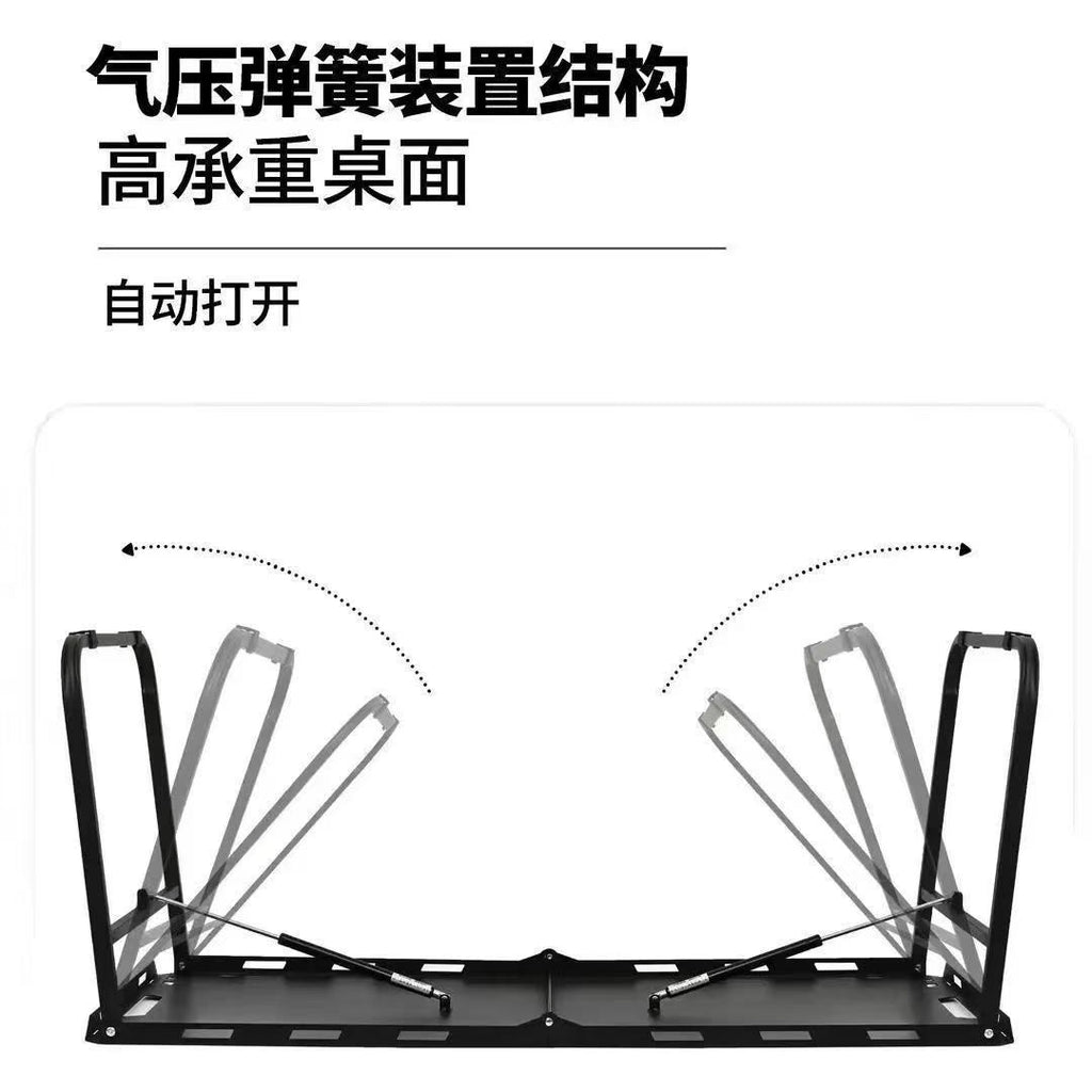 Outdoor folding table camping picnic table igt Hydraulic Tactical Table Portable Semi-Automatic Table Camping Integrated