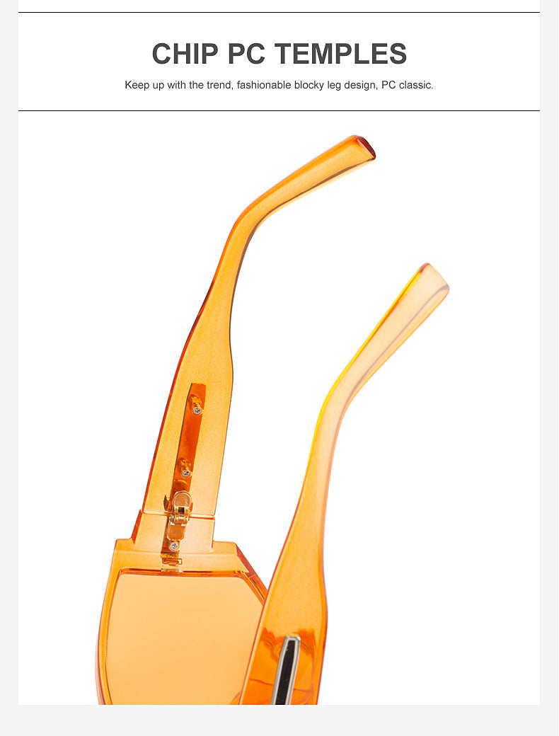 New Large Frame UV Protection Sunglasses for Women Fashionable Internet Celebrity Style Sunglasses Trendy Korean Version Glasses sunglasses