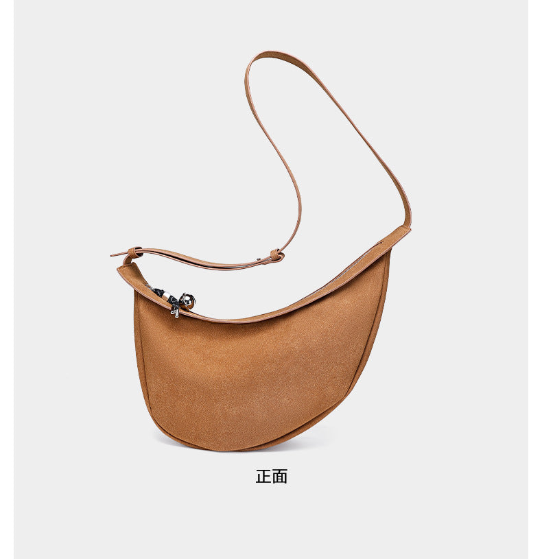 New Fashion Women's Dumpling Bag, Unique Design Casual Women's Chest Bag, Trendy Versatile Single Shoulder Crossbody Underarm Bag