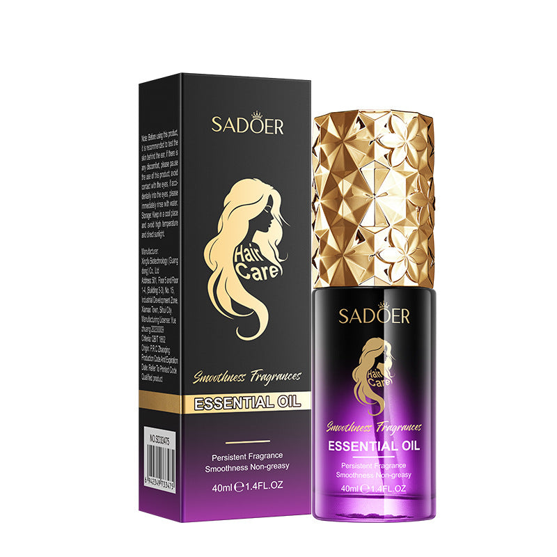 Full English Fragrance Hair Care Essential Oil40ml SADOER Repair Smooth Nourishing Hair Conditioner  Wholesale