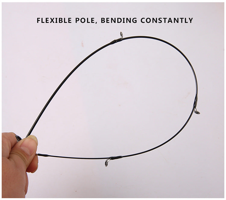 Wholesale Horse Mouth Rod Set ul Ultra-Soft Carbon Lure Rod Ultra-Light Straight Handle Solid Rod Tip Lure Fishing Rod