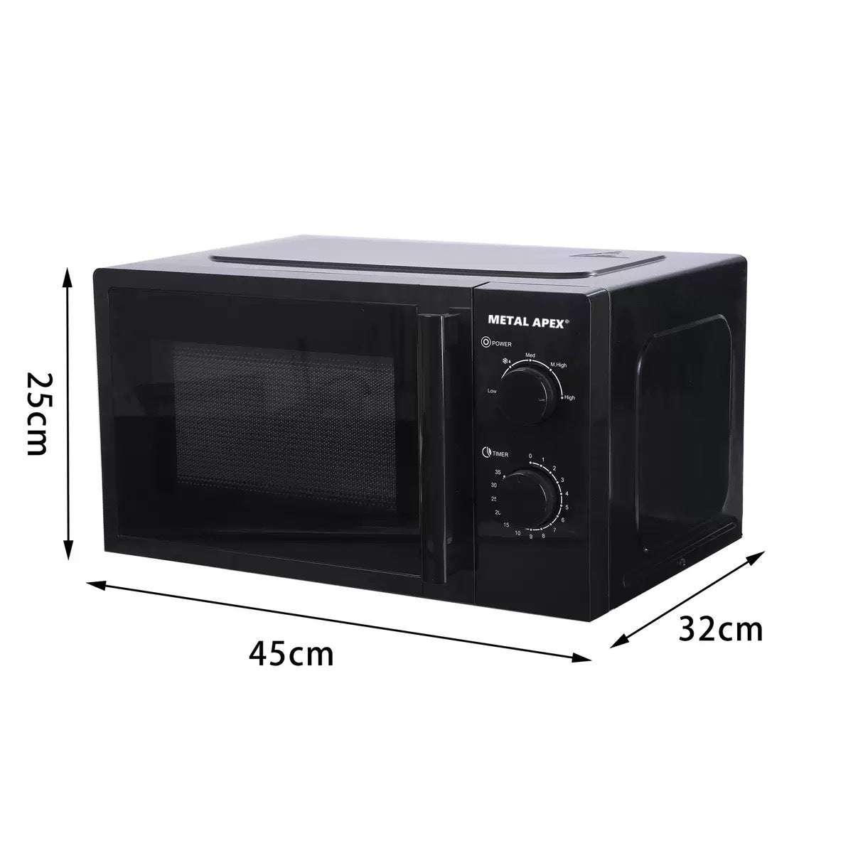 20L/25L Microwave Oven Household Multifunctional Microwave Oven Turntable Mechanical Knob Export
