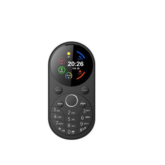 1.771-inch Round Mini Functional Phone for Elderly Dual SIM Dual Standby Backup Elderly Phone Wholesale