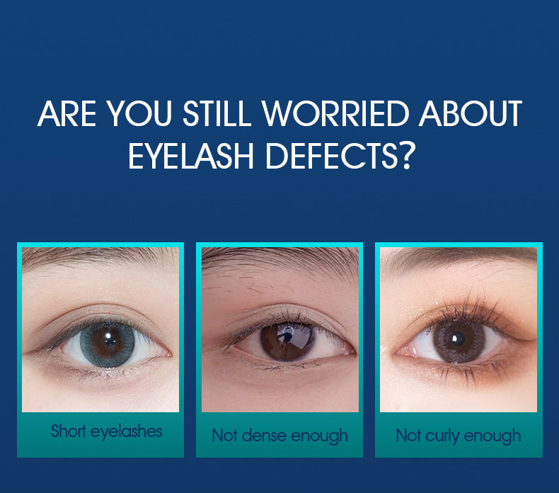 Mascara Waterproof Non-Smudge Lengthening Thick Curling Eyelash Version European Daily Use Makeup