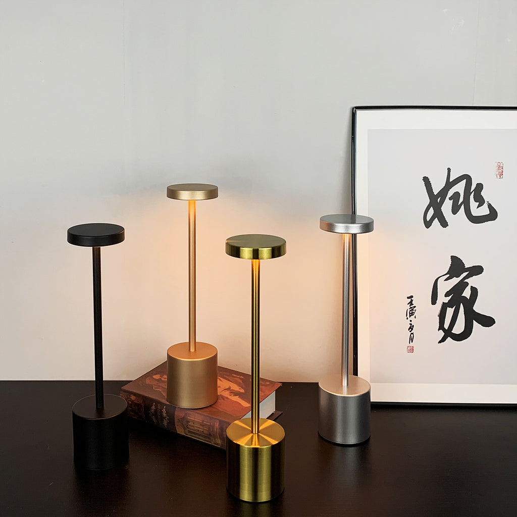 I-Shaped Desk Lamp Rechargeable Night Light Bedroom High-End Atmosphere Lamp Bar Table Lamp Touch Rechargeable Desk Lamp