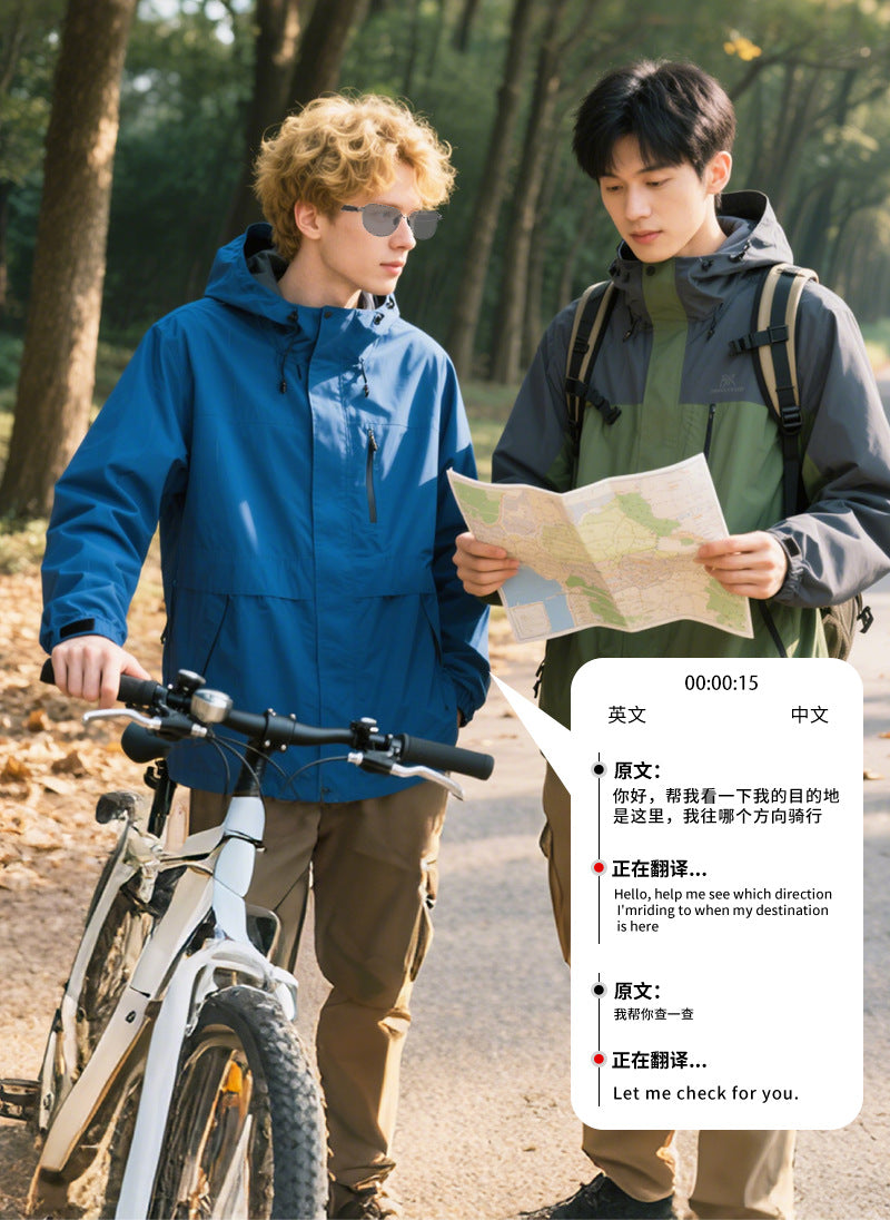 Factory Direct Sales Smart Glasses ai Translation Conference Simultaneous Interpretation Bluetooth Audio Lightweight and Comfortable Wearable Device