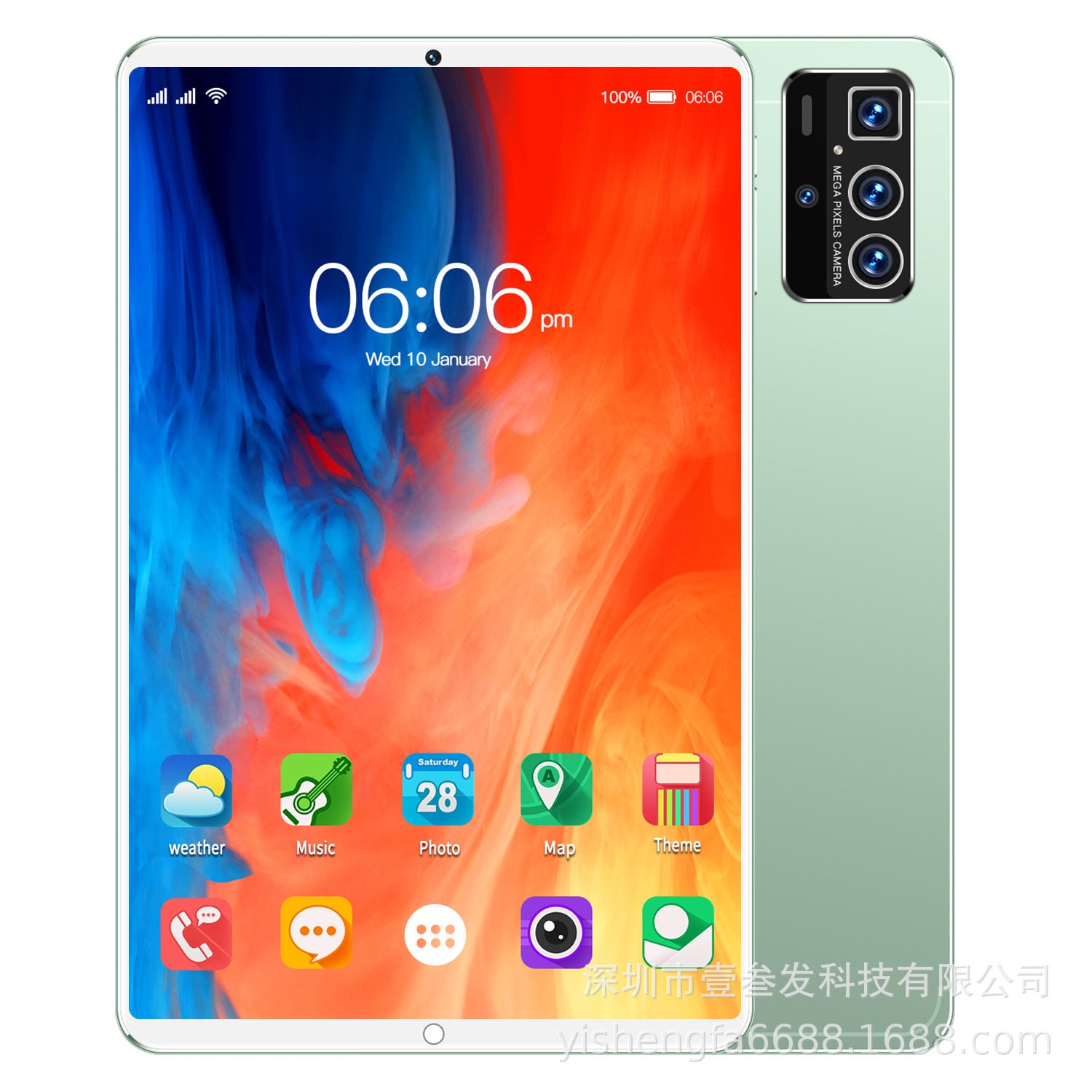 2022New10.11-inch Tablet Android HD Dual SIM5GWiFi E-commerce Hot-Selling Low-Cost Tablet Computers