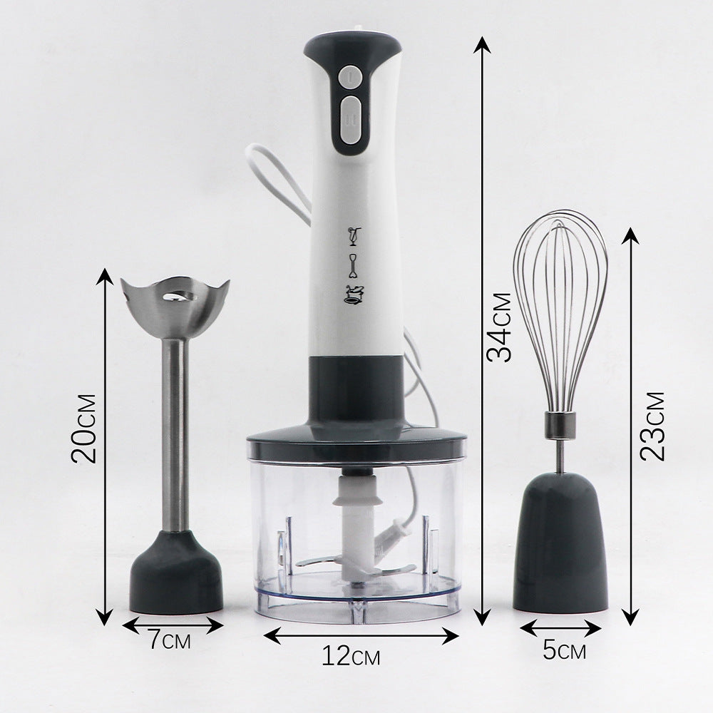 EU Plug Multifunctional Kitchen Handheld Cooking Stick Baby Food Electric Stirring Stick Cooking Machine Juicer R.293