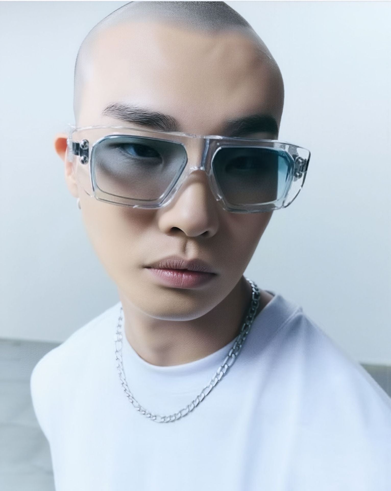 2025New Fashion Square Frame Sunglasses for Men, High-End Personality Outdoor Trend Driving Sun Protection Sunglasses for Men