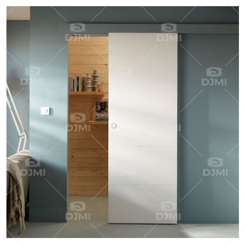 Factory Directly Supply Customized Interior Wooden Door Single Inside Pocket Sliding Door