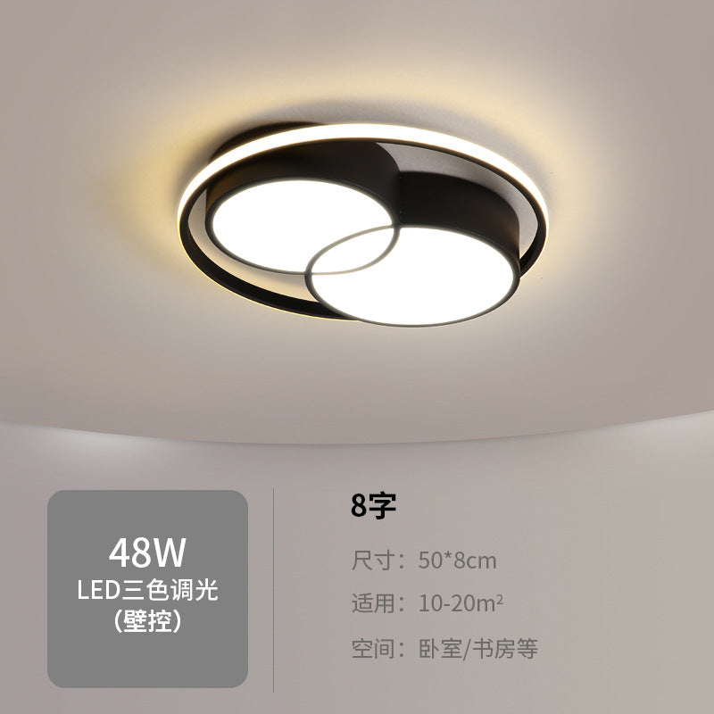 Nordic Lighting Fixtures led Ceiling Lamp2025New Year's Creative Internet Celebrity Master Bedroom Simple Modern Bedroom Lighting Room