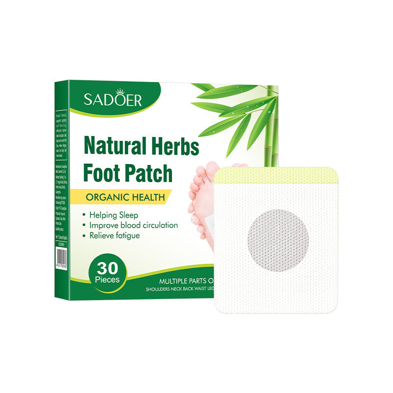 Cross-border Herbal Foot Acupoint Patch Help Sleep Body Soothing Acupoint Patch Export Manufacturer Wholesale