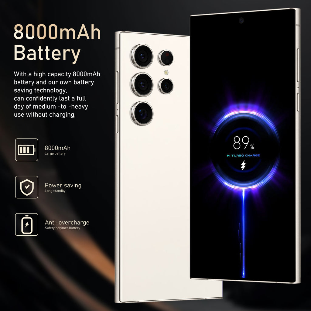 Mobile Phone S24 Ultra+ Built-in pen7.3Inch16+1T Android Smartphone(Popular)