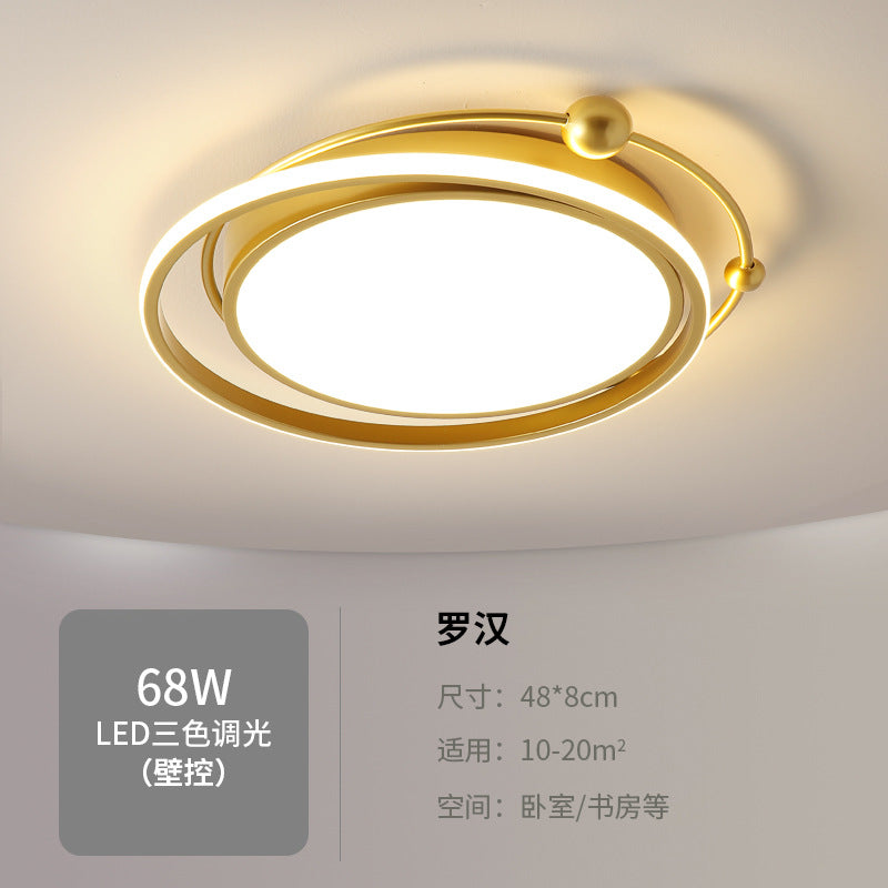 led Ceiling Lamp Master Bedroom Lamp Cozy Modern Minimalist Children's Room Lamp Creative Personality Room Lamp Ceiling Light Fixture