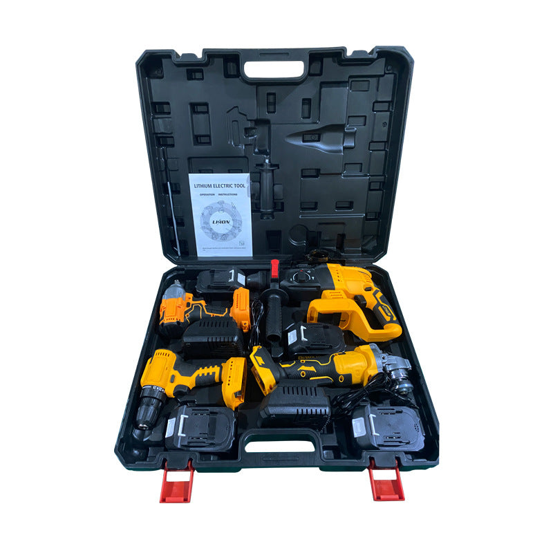 DW Pin Power Tool Set Wholesale Lithium Battery4Set of multifunctional lithium battery tools for home and factory use
