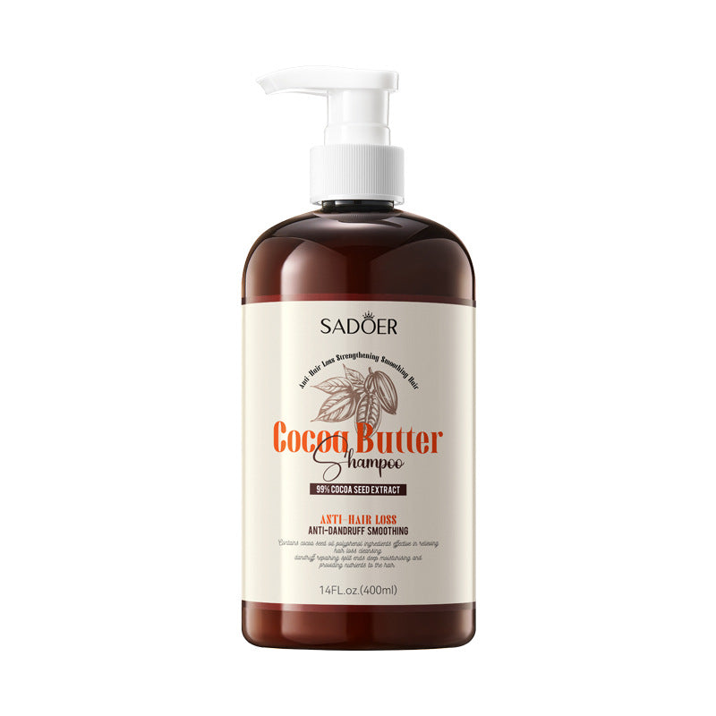 Full English Cocoa Oil Anti-Hair Loss Shampoo SADOER Clean and Smooth Shampoo  Wholesale