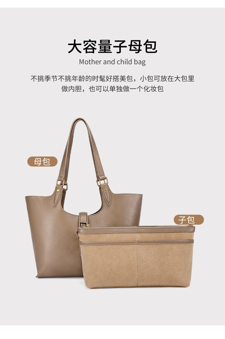 European and American Trendy High-End Single Shoulder Fashion Women's Bag Versatile Handbag Basket Bag Light Luxury Niche Commuter Crossbody Bag