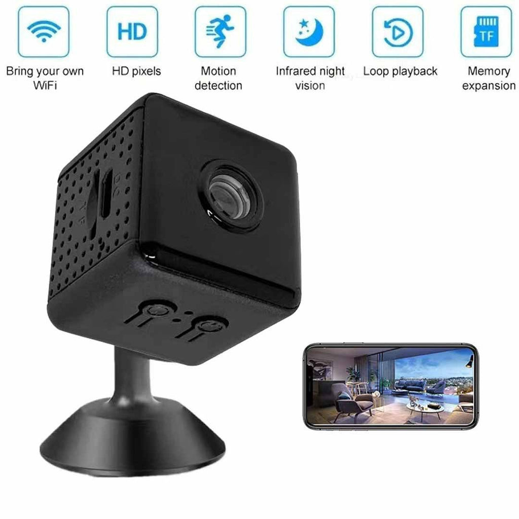 High Definition Smart Camera wifi Wireless Remote Home Monitoring X6D Small Square Camera